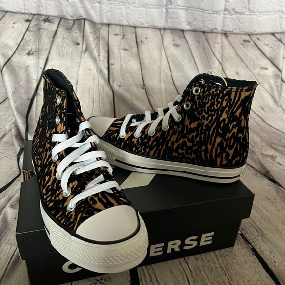 Converse Shoes - Converse Chuck Taylor All Star Animal Print Adult High-Top Sneakers